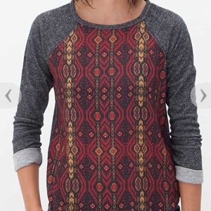 Jolt pieced sweatshirt